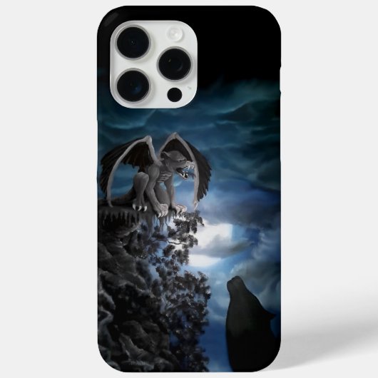 Wolf Moon - Wolf met Golem Case-Mate iPhone Case (Achterkant)