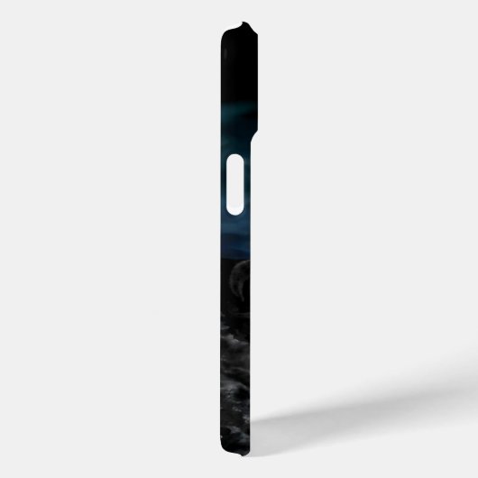 Wolf Moon - Wolf met Golem Case-Mate iPhone Case (Achterkant / Rechts)