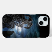 Wolf Moon - Wolf met Golem Case-Mate iPhone Case (Achterkant (horizontaal))