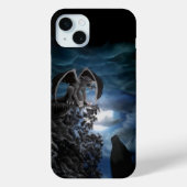 Wolf Moon - Wolf met Golem Case-Mate iPhone Case (Achterkant)