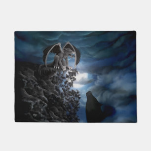 Wolf Moon - Wolf met Golem Deurmat