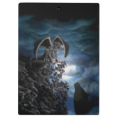 Wolf Moon - Wolf met Golem Klembord (Achterkant)
