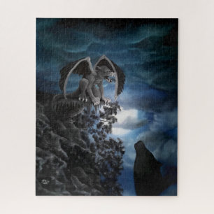 Wolf Moon - Wolf met Golem Legpuzzel