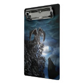 Wolf Moon - Wolf met Golem Mini Klembord (Angled2)
