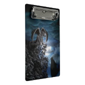 Wolf Moon - Wolf met Golem Mini Klembord (Schuin)