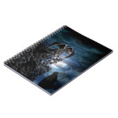Wolf Moon - Wolf met Golem Notitieboek (Linkerzijde)