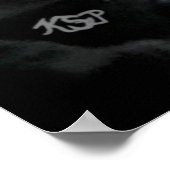 Wolf moon - Wolf met Golem Poster (Hoek)