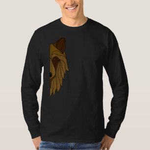 Wolf Motif Predator Face Wolfs 2 T-shirt