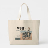 Wolf Motorcycles grote tas (Achterkant)