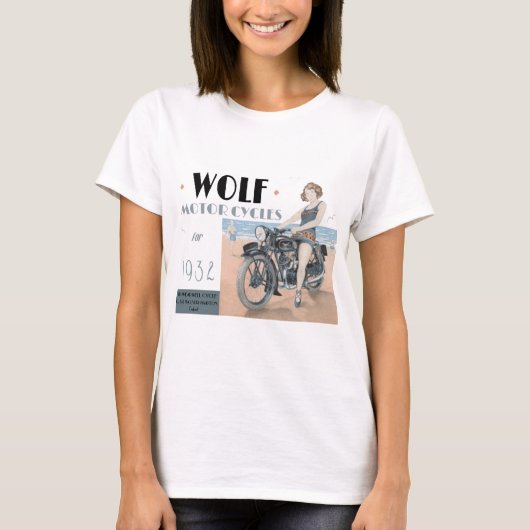 Wolf Motorycli T-Shirt (Voorkant)
