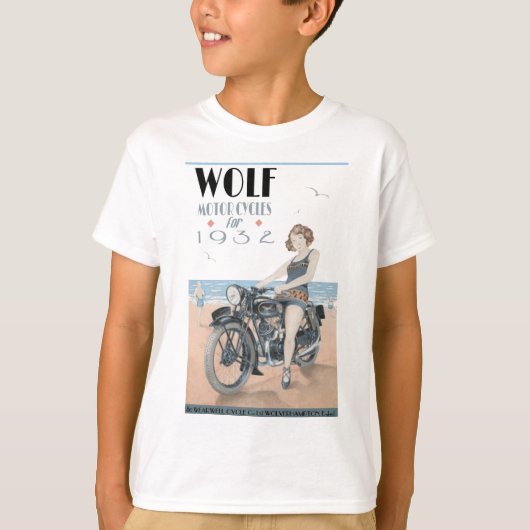 Wolf Motorycli T-Shirt (Voorkant)