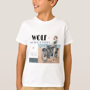 Wolf Motorycli T-Shirt