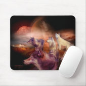 Wolf Mountain Art Mousepad Muismat (Met muis)