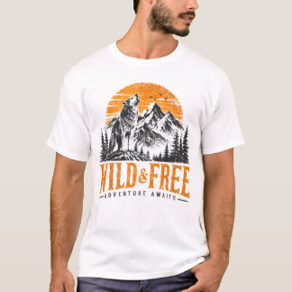 Wolf Mountain Avontuur T-Shirt Nationaal Park