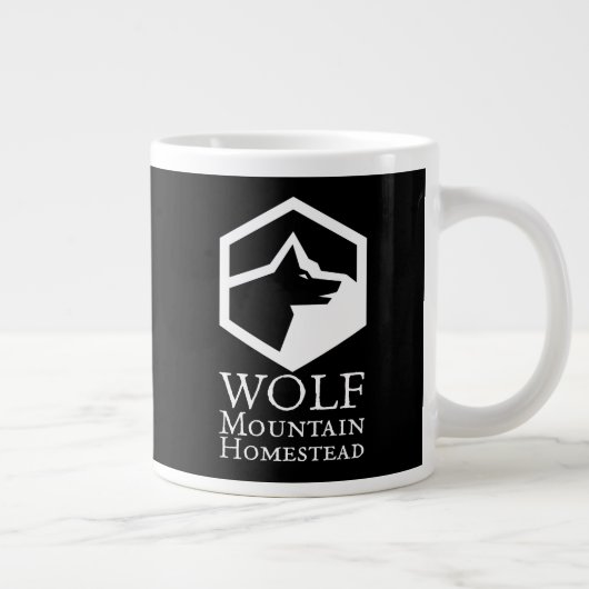 Wolf Mountain Homestead Grote Koffiekop (Rechts)