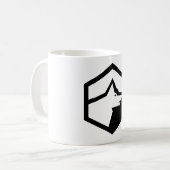 Wolf Mountain Homestead Logo Koffiemok (Voorkant links)