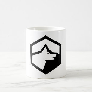 Wolf Mountain Homestead Logo Koffiemok