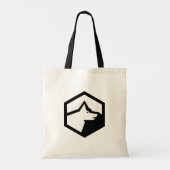 Wolf Mountain Homestead Logo Tote Bag (Achterkant)