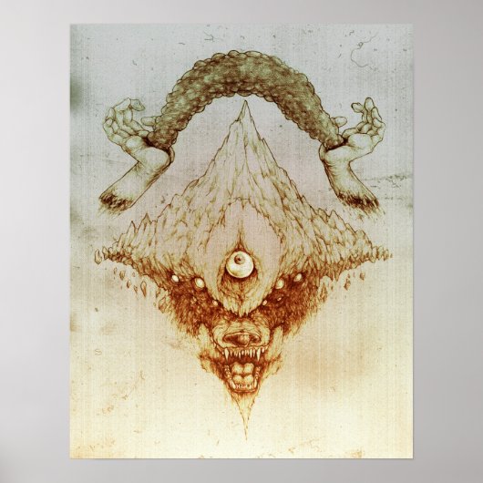 Wolf Mountain Poster (Voorkant)