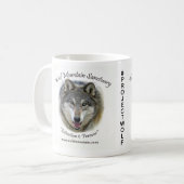 Wolf Mountain Sanctuary - Istas Coffee Mok (Voorkant links)
