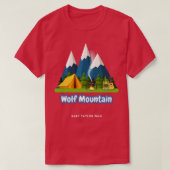 Wolf Mountain T-shirt (Design voorkant)