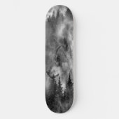 Wolf mountainskateboard persoonlijk skateboard (Voorkant)
