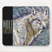 Wolf [Mouse pad] Muismat (Voorkant)