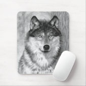 Wolf Mousepad Muismat (Met muis)