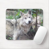 Wolf Mousepad Muismat (Met muis)