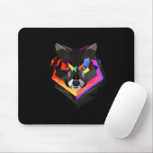 Wolf Mousepad Muismat (Met muis)
