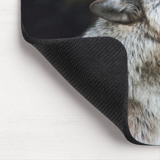 Wolf Mousepad Muismat (Hoek)