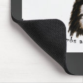 Wolf Mousepad religieus Muismat (Hoek)