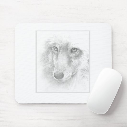 Wolf muispad muismat (Met muis)