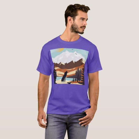 Wolf National Park T-shirt (Voorkant volledig)