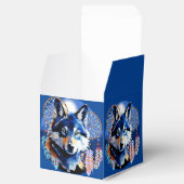 Wolf Native Animal Spirit Bedankdoosjes (Geopend)