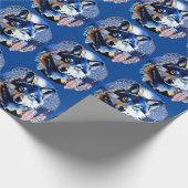 Wolf Native Animal Spirit Cadeaupapier (Hoek)