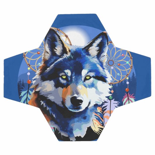 Wolf Native Animal Spirit Voetbal (Enkel)