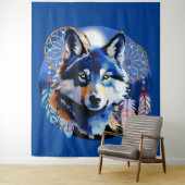 Wolf Native Animal Spirit Wandkleed (In situ)