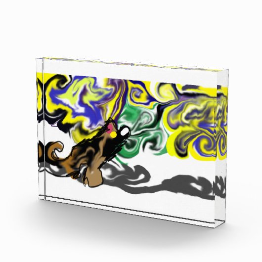 Wolf night stary  fotoblokken (Rechts)