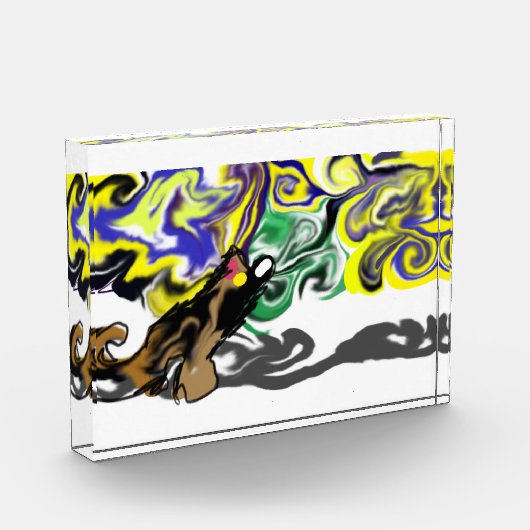 Wolf night stary  fotoblokken (Links)