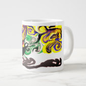 Wolf night stary  grote koffiekop (Voorkant rechts)