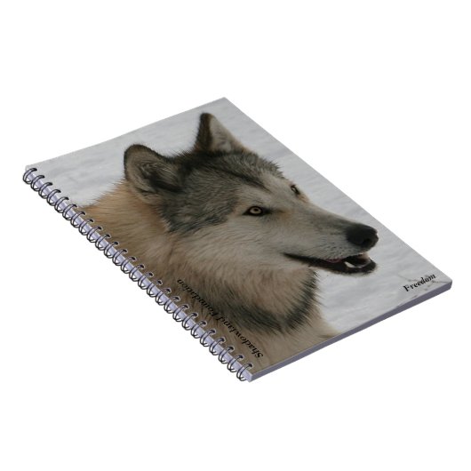Wolf notebook notitieboek (Rechterzijde)