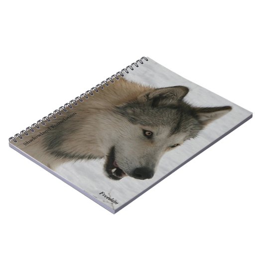 Wolf notebook notitieboek (Linkerzijde)