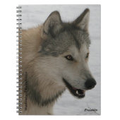 Wolf notebook notitieboek (Voorkant)