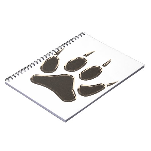 wolf notitieboek (Linkerzijde)