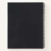 Wolf Notitieboek Volle Maan Sterren Compositie (Achterkant)