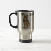 Wolf On Watch Travel Mug Reisbeker (Links)