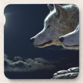 Wolf onderzetter (Voorkant)