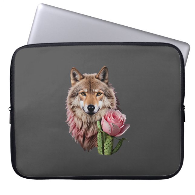Wolf One Laptop Sleeve (Voorkant)