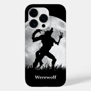 Wolf op de volle maan - Cool Halloween Case-Mate iPhone 14 Pro Hoesje
